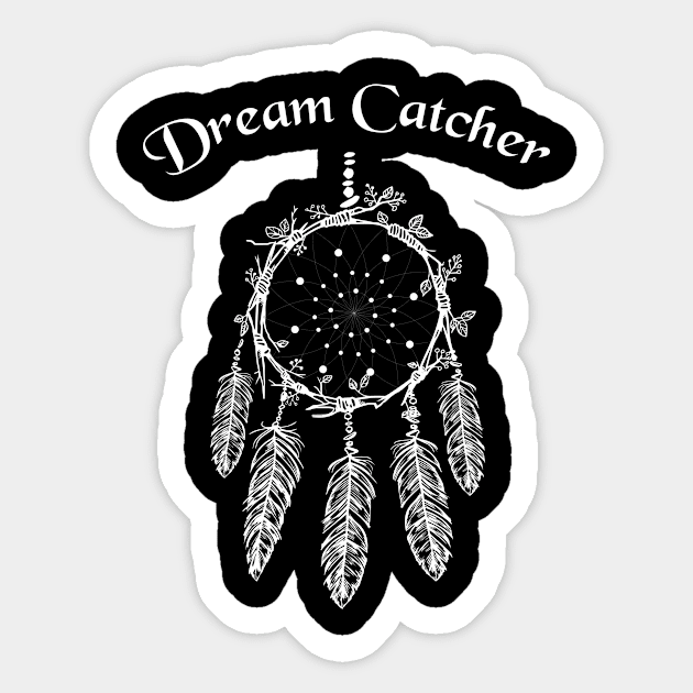 Dream Catcher Feathers Sticker by letnothingstopyou